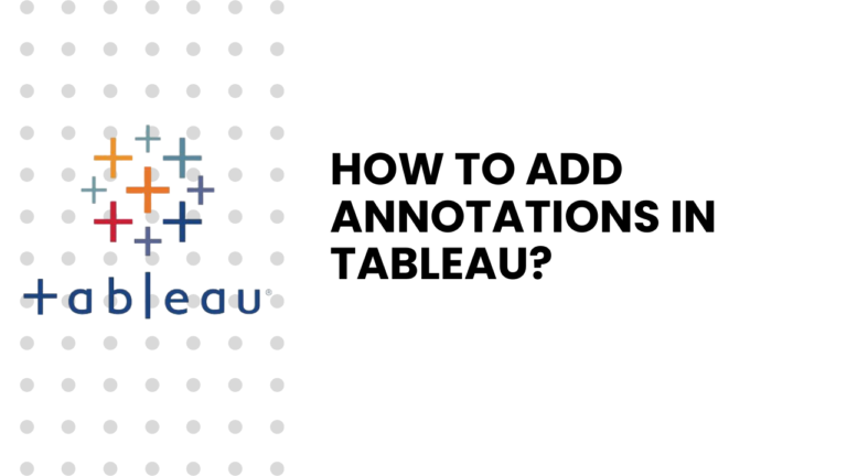 how to add annotations in tableau